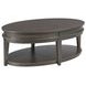 Serra Hamilton Soft Black Oval Occasional Table Set