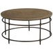 Crossroads-Hamilton Crossroad-Hamilton Light Stain Round Cocktail Table