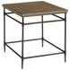 Crossroads-Hamilton Crossroad-Hamilton Light Stain Rectangular End Table