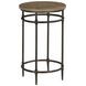 Crossroads-Hamilton Crossroad-Hamilton Light Stain Round Chairside Table