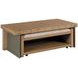 Hidden Treasures Spence Medium Stain Rectangular Cocktail Table and Bench