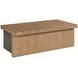 Hidden Treasures Spence Medium Stain Rectangular Cocktail Table and Bench