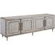 Hidden Treasures Off White 4 Door Modular Credenza