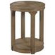 Marsham-Hamilton Medium Stain Round Chairside Table