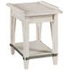 Richter White Rectangular Chairside Table