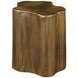 Hidden Treasures Brass Stump Side Table