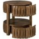 Hidden Treasures Medium Stain Lift Top Occasional Table Set