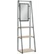 Hidden Treasures Beige and Black Etagere
