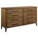 Schafer Warm Brunette Panel Bedroom Set