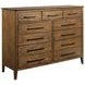 Abode Larson Medium Stain Tall 11 Drawer Dresser