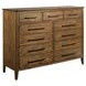 Schafer Warm Brunette Panel Bedroom Set