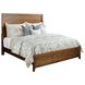 Schafer Warm Brunette California King Panel Bed