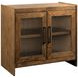 Abode Wagner Medium Stain 2 Door Accent Cabinet