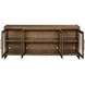 Abode Wagner Medium Stain 76" Entertainment Console with 4 Doors