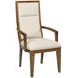 Abode Doyle Beige Upholstered Arm Chair