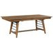 Abode Zane Medium Stain 120" Extendable Rectangular Dining Table