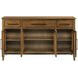 Abode Larson Medium Stain 3 Drawer Buffet