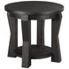 Freeport-Acquisitions Freeport Black Round Lamp Table
