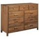 Ashburn Walnut Panel Bedroom Set