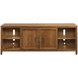 Monogram Walnut Virtue Medium Stain 78" Entertainment Console with 2 Doors