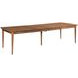 Monogram Walnut Hudson Medium Stain 116" Extendable Rectangular Dining Table