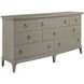Milan Gray 8 Drawer Dresser