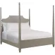 Patterson Gray King Poster Bed