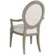 Clover Gray Upholstered Arm Chair