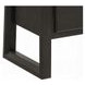 Madan Gray Oak and White 2 Door Marble Top Server