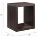 Harel Walnut Rectangular Accent table