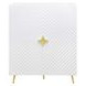 Gaines White 4 Door Accent Cabinet