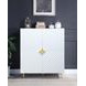 Gaines White 4 Door Accent Cabinet