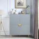 Gaines Gray 4 Door Accent Cabinet