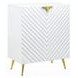 Gaines White Rectangular Console Table