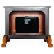 Dresden Cherry Oak Rectangular Electric Fireplace