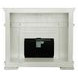 Vendome Antique Pearl Rectangular Electric Fireplace