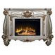 Versailles Antique Platinum Rectangular Electric Fireplace