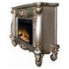 Versailles Antique Platinum Rectangular Electric Fireplace