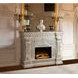 Vanaheim Antique White Rectangular Electric Fireplace