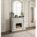 Vanaheim Antique White Rectangular Electric Fireplace