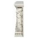 Adara Antique White Rectangular Electric Fireplace
