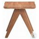 Velentina Natural Square End Table