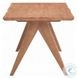 Velentina Natural Square End Table