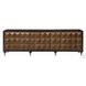 Diya Forged Bronze and Espresso 5 Door Console Cabinet
