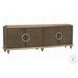 Ashtin Brown 4 Door Console Cabinet