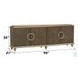 Ashtin Brown 4 Door Console Cabinet