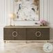Ashtin Brown 4 Door Console Cabinet