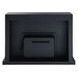 Drisana Black Rectangular Electric Fireplace