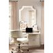 Marlowe Polished Limestone 3 Drawer Workstation