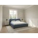 Zest Blue Upholstered Panel Bedroom Set